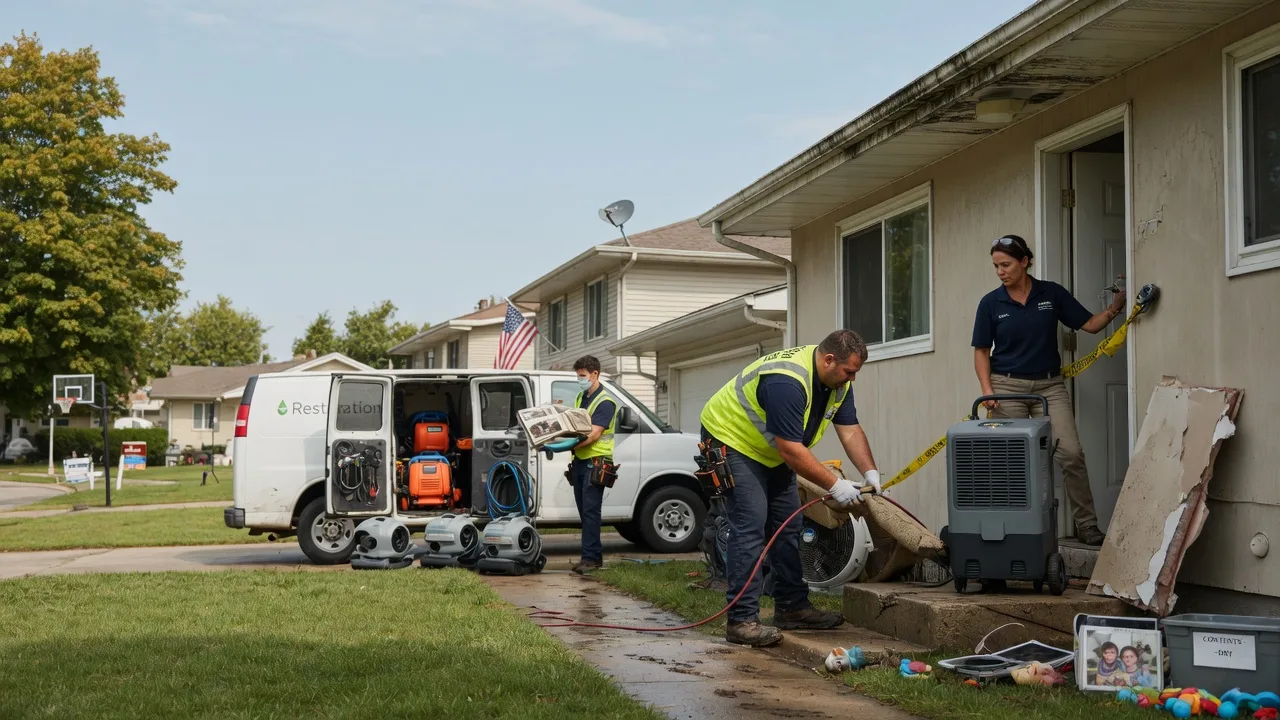 Water Damage Restoration in Gilman, IA near me